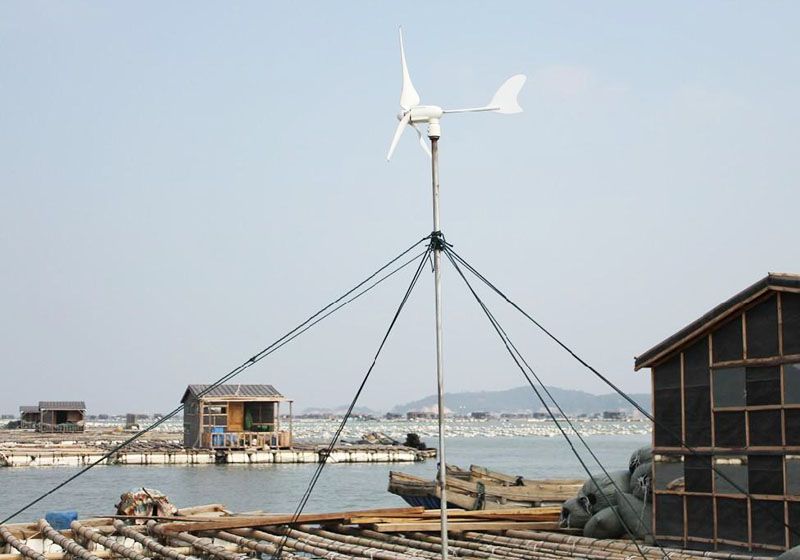 如果在船上面裝上風力發電裝置為船體供電，有可能實現嗎?